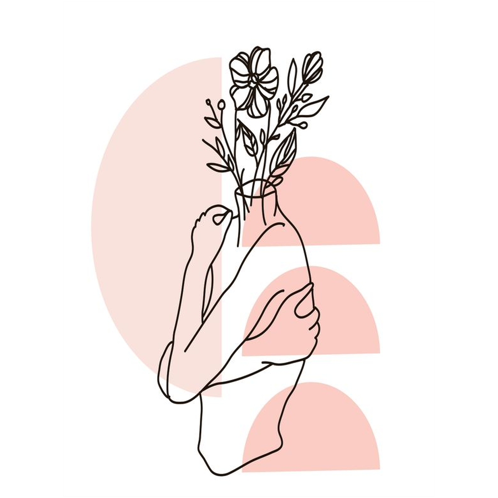 Femme Floral Art Print 2