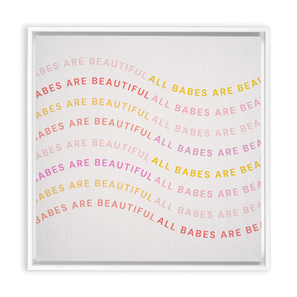 All Babes Stretched Canvas