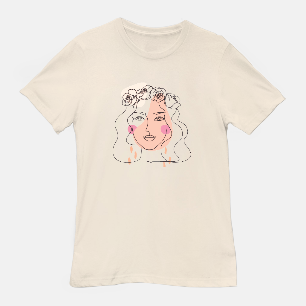 She Makes Big Face Tee