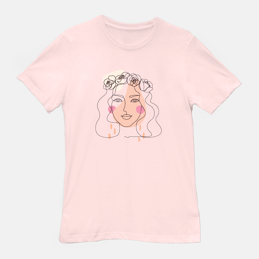 She Makes Big Face Tee