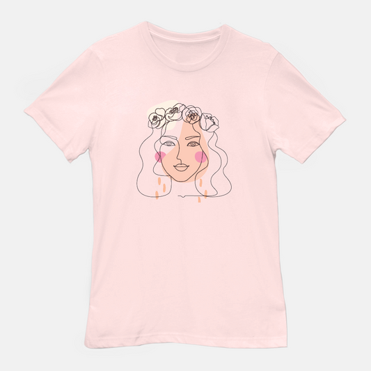 She Makes Big Face Tee