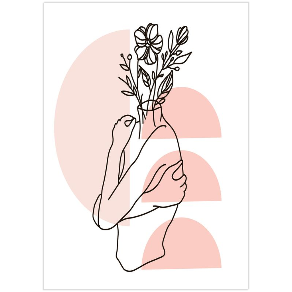 Femme Floral Art Print 2